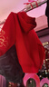 真维斯儿童拜年服套装马年中大童过年衣服男女童加绒加厚中国风红色冬装 红 中国少年马+黑 中国少年马x 120 实拍图