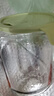 希乐扣玻璃汤碗家用带盖汤杯便携密封学生上班族饭盒微波炉北欧绿汤碗*2 实拍图