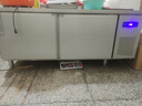 厨房太太冷藏工作台商用水吧台沙拉台定做保鲜操作台工作台冷柜冰柜奶茶店设备全套冷冻卧式平冷厨房冰箱 【冷冻款】1.8M-0.8M-0.8M-数显温控 【特厚铜管】节能省电40% 实拍图