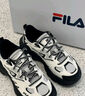 FILA【男女同款】斐乐官方跑步鞋复古老爹鞋火星鞋潮流时尚老爹鞋 男-黑-BK 40 实拍图
