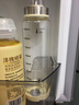 合庆 蜂蜜瓶玻璃蜂蜜罐家用玻璃密封瓶果酱瓶沙拉番茄酱分装瓶酱料壶 月牙米加大号450ML【1个装】 实拍图