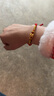 中国黄金（CHINA GOLD）十二生肖黄金手链女转运珠护身符本命年红绳生日礼物送女友老婆 【亥猪】十二生肖黄金手链 实拍图