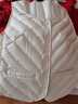 雅鹿新款轻薄羽绒服马甲女短款秋冬修身保暖坎肩马夹显瘦鸭绒内穿背心 象牙白 L /165建议100-110斤 实拍图