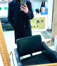 罗蒙（ROMON）中长款羊毛呢大衣男士秋冬商务休闲加棉加厚风衣男保暖呢子外套男 黑色毛呢(40%绵羊毛) 175/L码(建议125-140斤穿) 实拍图