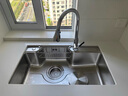 箭牌（ARROW）水槽厨房洗菜盆不锈钢家用日式大单槽AE5575452G23-YSS·75*48 实拍图