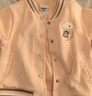 巴拉巴拉女童外套宝宝上衣童装棒球服甜美时尚精致潮 粉红A61313 100 cm 实拍图