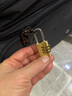 奥本密码铜挂锁 箱包锁 宿舍健身房储物柜门锁 工具箱腰圆密码锁201 实拍图