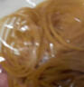 京屿橡皮筋办公耐用橡皮圈高弹力条黄色牛皮筋扁宽粗细绑菜捆钱橡胶圈乳胶圈工业用绳o型圈皮套小橡筋 直径5cm0.5kg装 实拍图