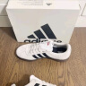 adidas「T头鞋」VL COURT 2.0复古休闲板鞋德训鞋阿迪达斯轻运动 灰色/黑色/红色JS3003 38 实拍图