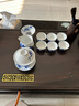 末都 景德镇青花瓷功夫茶具高档手绘陶瓷盖碗茶杯套装中式家用办公室 高风亮节（盖碗）9件套 实拍图