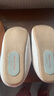 暖之缘棉拖鞋男冬季日式室内家居家用地板静音加绒防滑踩屎感情侣拖鞋女 米色 38-39 实拍图