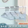 宣室堂 衣架 儿童衣架 婴幼儿晾衣服架子 宝宝家用衣挂 环保材质【萌力粉】 10个 实拍图