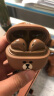 漫步者（EDIFIER）LINE FRIENDS 联名款限定耳机礼盒 Zero Air 真无线蓝牙耳机 半入耳式耳机  布朗熊款 实拍图