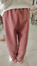 真维斯（Jeanswest）女童裤子秋冬款2025新款加绒女大童冬季绒裤儿童灯芯绒长裤 【加绒加厚】粉/爱心洛米 130 实拍图