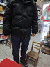 BOBBY BIZZ加厚保暖极寒连帽羽绒服男冬季短款2024新款95%白鹅绒黑色外套潮 黑色（男女同款） L 【130-145斤/白鹅绒238g】 实拍图