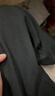 POUM弯刀微喇牛仔裤男夏季美式复古vibe高街显瘦修身黑色直筒长裤子男 黑色 常规 L 【105-120斤】 实拍图