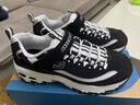 Skechers斯凯奇学生童鞋熊猫鞋男女童运动鞋老爹鞋魔术贴休闲跑鞋996212L 实拍图