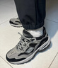 斯凯奇（Skechers）新款复古行迹系列户外绑带运动鞋时尚百搭潮流 237067-CCBK 木炭色/黑色 42.5 实拍图