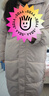 衣图雅棉服女冬季中长款2024新款宽松加厚过膝大毛领棉衣外套羽棉袄绒服 粉红色 均码（可备注码数） 实拍图