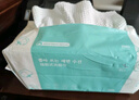 欧伊俪 洗脸巾一次性加大加厚干湿两用棉柔巾卸妆棉洁面巾宝宝可用 厚款 100抽 【智安姿新品厚*10包】 实拍图