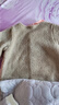 巴厘小猪女宝宝冬装羊羔绒加厚保暖秋冬季外出衣服加绒可爱婴儿连体衣哈衣 浅驼色 73cm 实拍图