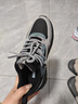 361°运动鞋女冬季革面厚底增高休闲通勤老爹跑步鞋子女682446727-3 实拍图