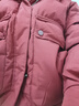 雪中飞秋冬新款女士时尚简约狐狸毛领立领大口袋短款羽绒服 红色|1235 L 165/88A 实拍图