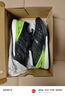 adidas ADIZERO BOSTON 9超轻马拉松boost专业竞训跑鞋男阿迪达斯 黑色/绿色/银金属   41 实拍图