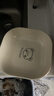 沃德百惠（WORTHBUY）吐骨碟家用小盘子零食碟水果盘餐桌垃圾吐骨头渣盘收纳塑料盘碟子 奶白色8个装 14.2cm 无规格 实拍图