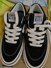 VISION STREET WEAR官方 STICK复古经典低帮翻毛皮帆布鞋运动休闲板鞋男女多色 经典黑 42 实拍图