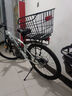 赛领自行车后车筐山地车篮儿童折叠车后置篮单车电动车后篮加大书包架 铝合金货架+后车筐网兜 实拍图