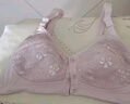 小护士无钢圈文胸中老年棉质胸罩大码前扣可调节文胸送妈妈 实拍图