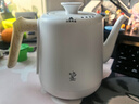 鸣盏智能温控烧水壶恒温电水壶烧水壶泡茶煮水壶磨砂茶艺师级泡茶壶 0.8L /MZ152A白 实拍图