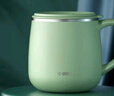 得力LL602-FGN保温马克杯（380ml）(绿)(个) 实拍图