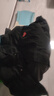 查尔斯桃心马甲男女情侣同款冬季宽松纯色休闲背心保暖加厚坎肩 黑色 M  实拍图