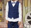 衣诺坊儿童西服套装男童马甲套装六一演出服男生主持人礼服花童走秀西装 实拍图