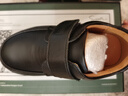 斯纳菲男童皮鞋春秋头层牛皮男学生校园黑皮鞋中大童舒适演出鞋黑色27 实拍图