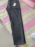 与狼共舞【加绒加厚】重磅秋冬款通勤保暖男士厚牛仔长裤 015深灰 36  实拍图