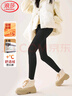 浪莎鲨鱼皮打底裤女裤子高腰春秋薄款收腹显瘦紧身运动瑜伽裤外穿 实拍图