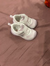 基诺浦（ginoble）步前鞋8-18个月25年春季男女宝宝经典学步鞋GB2397白色/淡紫 实拍图