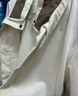 罗蒙（ROMON）三合一冲锋衣男夹克连帽外套女情侣装户外登山服H1818卡其2XL 实拍图