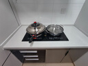 万利达双灶电磁炉嵌入式3500W大功率双头一电一陶电磁灶电陶炉组合2200W电炒锅镶嵌式 嵌入式/左凹电磁+右平电陶/精铁圆底炒锅+汤锅 实拍图