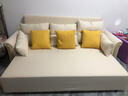 澳诺澜 沙发床两用现代简约可折叠收纳多功能小户型实木推拉伸缩收缩床 2.1米三面乳胶豪华款 棉麻布料【无储物】 实拍图