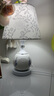 双韵唯欧式陶瓷台灯现代简约卧室床头喂奶客厅书房个性创意浪漫调光 优雅牡丹款 按钮开关 实拍图