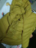 鸭鸭（YAYA）儿童轻薄羽绒服短款小童中大童连帽男女童2023秋冬洋气童装外套 黄色-女 140 实拍图