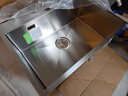 九牧（JOMOO）水槽304不锈钢厨房大单槽多功能水池洗菜盆洗碗盆 02389【58*43】含旋转龙头 实拍图