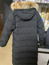 君羽户外羽绒服女800高蓬松度鹅绒服防寒保暖羽绒衣F52058 岩黑 XL 推荐121-130斤 实拍图