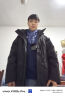 君羽户外羽绒服男加厚工装款800蓬松度白鹅绒防寒保暖鹅绒服F52159 黑色 XL （推荐155-170斤） 实拍图