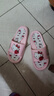 三丽鸥美乐蒂儿童凉拖鞋夏季女童室内洗澡防滑宝宝家居男童一字拖 粉色凯蒂猫 36/37【内长约22.5cm】 实拍图