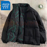 真维斯（JEANSWEST）【两面穿】棉服男棉衣秋冬季潮流加厚外套男士衣服秋冬装男装保暖 黑色【双面穿】 M 建议100-130斤 实拍图